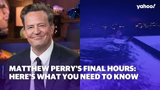 Matthew Perry's final hours revealed: Here's what you need to know | Yahoo Australia
