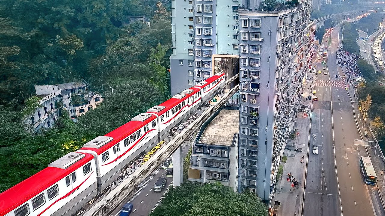Crazy Way China Metro Rides into Apartment Building