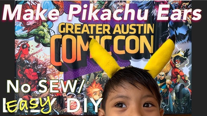 DIY: Pikachu's Ears 