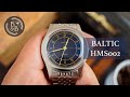 Baltic's Sector Dials & Beautiful Design Language - Baltic HMS 002 Blue Gilt Review - B&B