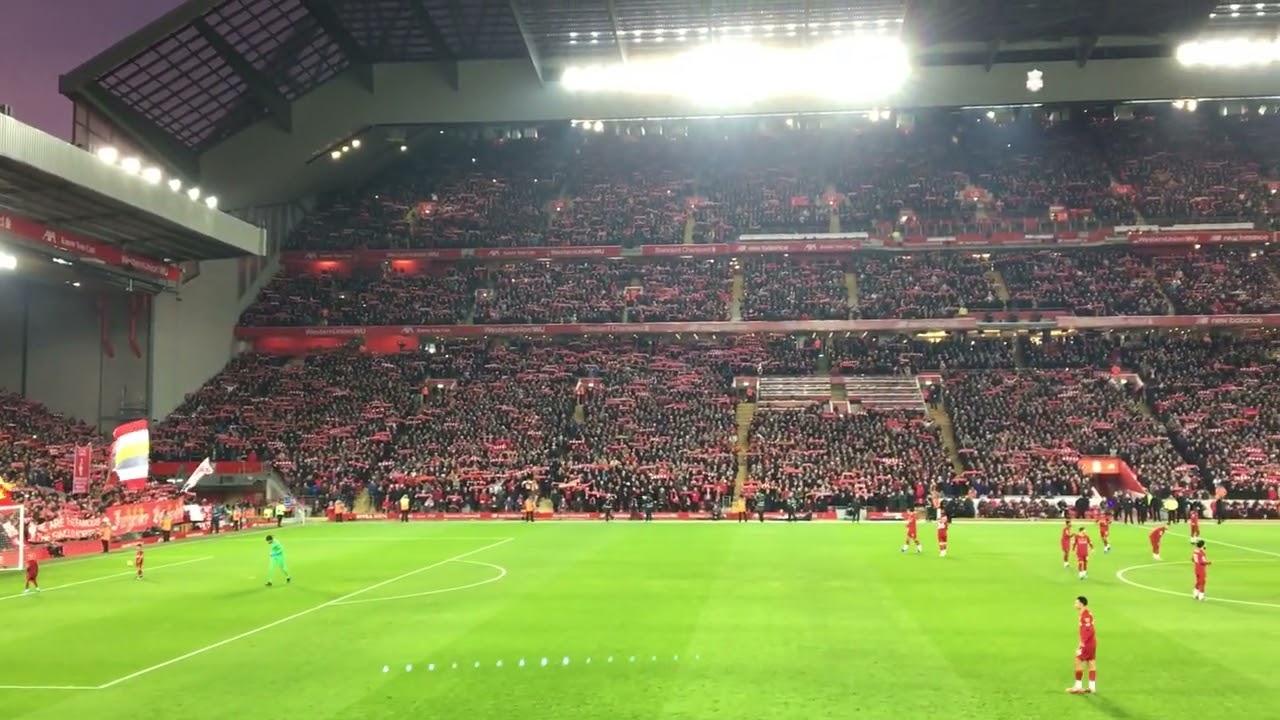This is Anfield  incredible stadium atmosphere