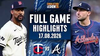 LIVE Minnesota Twins Vs Atlanta Braves Full Game Highlights Aug 17 2026 Envivo MLB THE SHOW 26