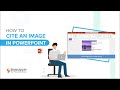 How to cite images in powerpoint  how to cite a picture in powerpoint  powerpoint tutorial