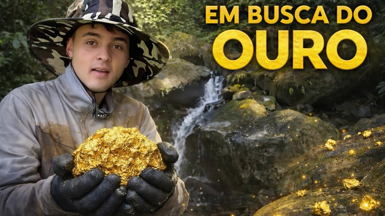 Ele foi em busca do ouro perdido na selva 