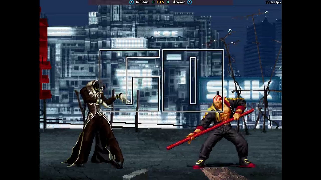 fightcade 2 kof 2003 8686m (Brazil) vs draser (Mexico)