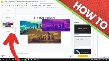 How to Copy a Slide in Google Slides to Another Presentation