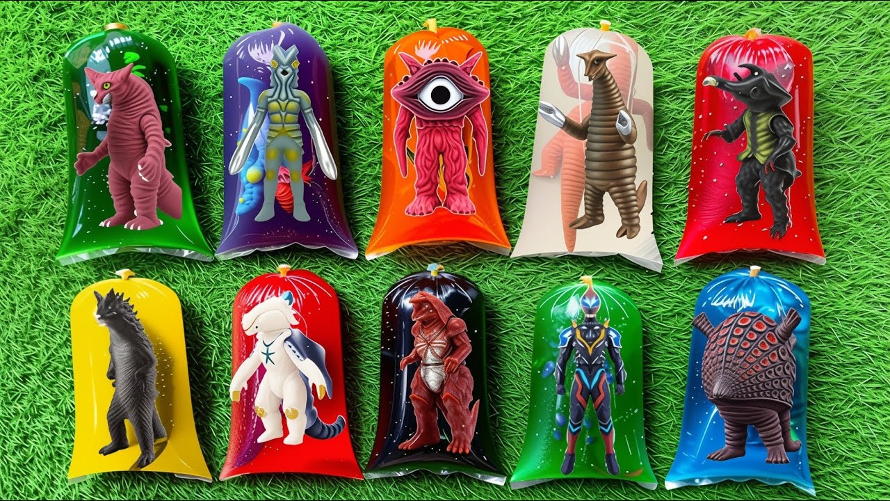 UNBOXING KAIJU MONSTER ULTRAMAN | Gomora, Red King, Zetton, Alien Baltan, Golza, Five King, Antlar