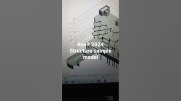 Revit 2024 structure sample model #revit2024 #toposolid #buildingdesign #revit #bim #revitbim