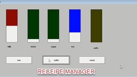 Receipe Management ||SCADA Tutorial For Beginnersमें Receipe Managementको समझने का आसान तरीका ये है