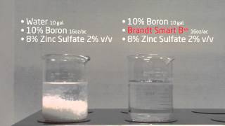 Brandt Smart B™ vs. 10% Boron: Zinc Compatibility