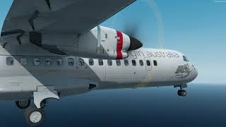 P3Dv4.5 Carenado Atr72-600 Landing In D Coast