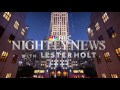 NBC Nightly News with Lester Holt - Show Open - CGI