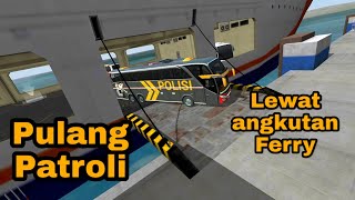 Patroli melewati Penyebrangan Ferry | Bus Polisi screenshot 3