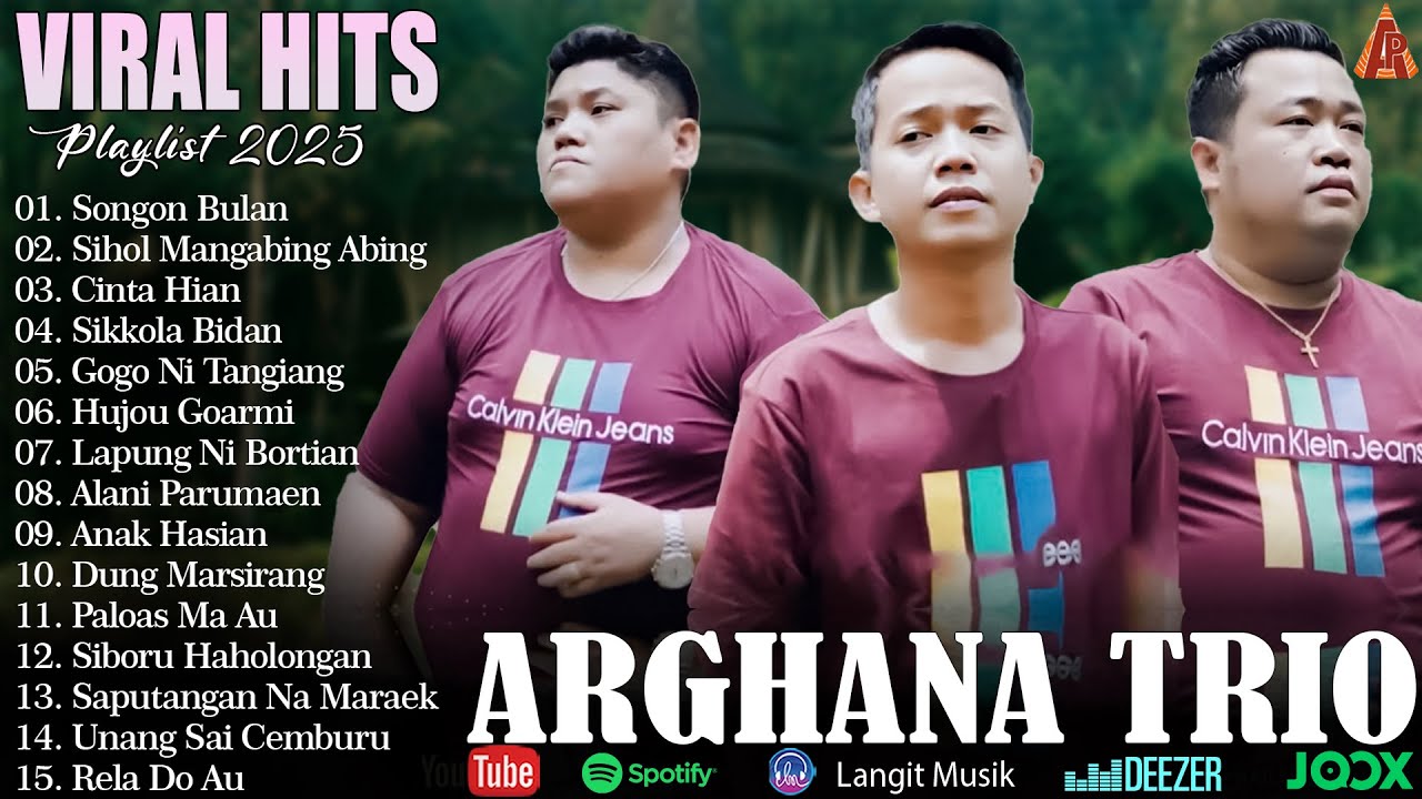 Arghana Trio - Lagu Batak Terbaru 2025 Viral Hits Sosmed - Top Album Batak Terpopuler Enak Didengar