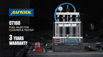 AUTOOL CT160 Fuel injector diagnostic and cleaning Cleaner Machine 110V-220V