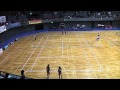 2012/12/9 ソフトテニス日本リーグ 女子 東芝姫路 VS ナガセケンコー 第3試合