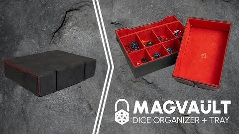 Now on Kickstarter: MagVault: Dice Organizer & Magnetic Lid Dice Tray