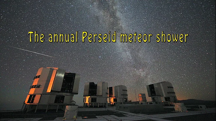 The annual Perseid meteor shower presented by Science@NASA