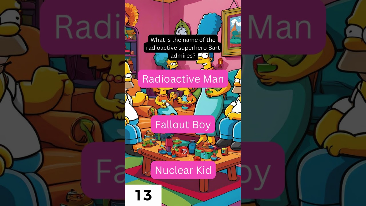 Think You Know The Simpsons? Prove It! 🍩🤓 