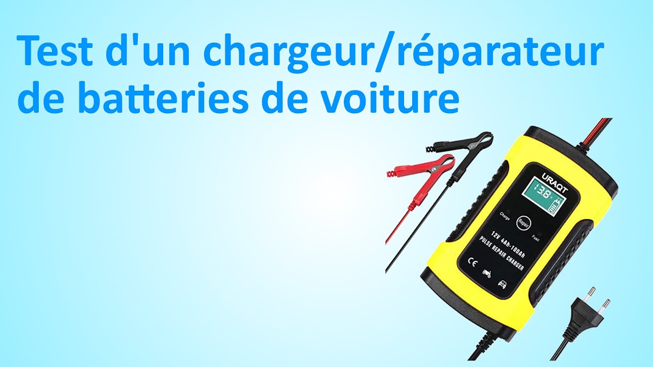 Chargeur Batterie Voitures,Superpow Chargeur Batterie 12V/6A