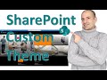 🕶 How to create a custom modern Theme in SharePoint