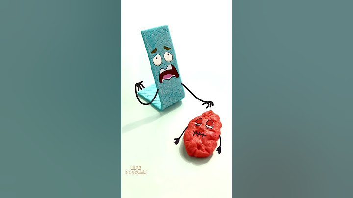 Life Doodles | Chewing gum is crying 😢 #lifedoodles #doodle #shorts #bubblegum #gum #shortvideo