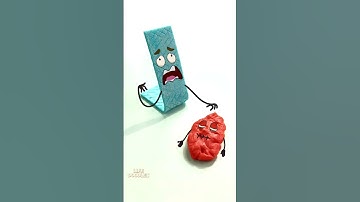 Thumbnail of Life Doodles | Chewing gum is crying 😢 #lifedoodles #doodle #shorts #bubblegum #gum #shortvideo