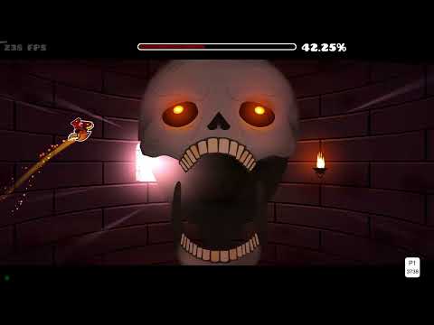 "Skeletal Shenanigans" 100% (Medium Demon) by YoReid — Geometry Dash 2.208