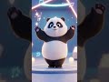Cute panda video kids special #cartoon #shortfeed #ai #animation #panda #dancing #pandadance