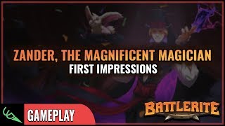 New Champion, Zander First Impressions - Stream Footage | Battlerite