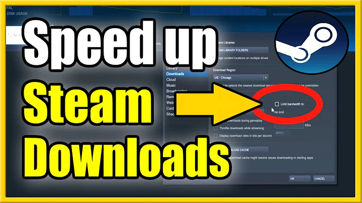 How to FIX Slow Download Speeds Steam Games (Fast Method!)