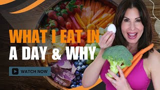 What I Eat In A Day At 52 PLUS 5 Reasons Why | Full Day Of Eating