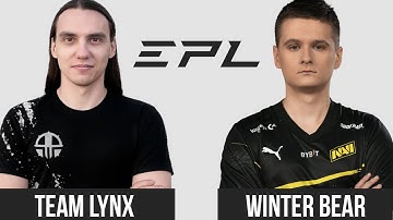 🔴Team Lynx vs Winter Bear | European Pro League Season 33 Dota 2 | Yudijustincase