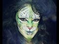 Green Tiger Makeup