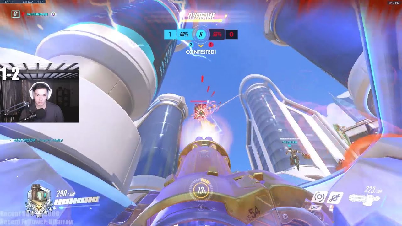 Bastionmain INSANE NANO BASTION OVERWATCH GAMEPLAY SEASON 32 TOP 500