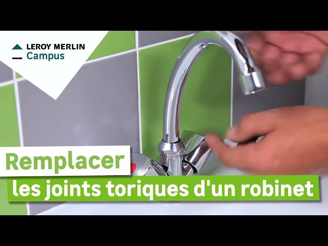 Comment contrôler et changer les joints d'un robinet ? Leroy Merlin 