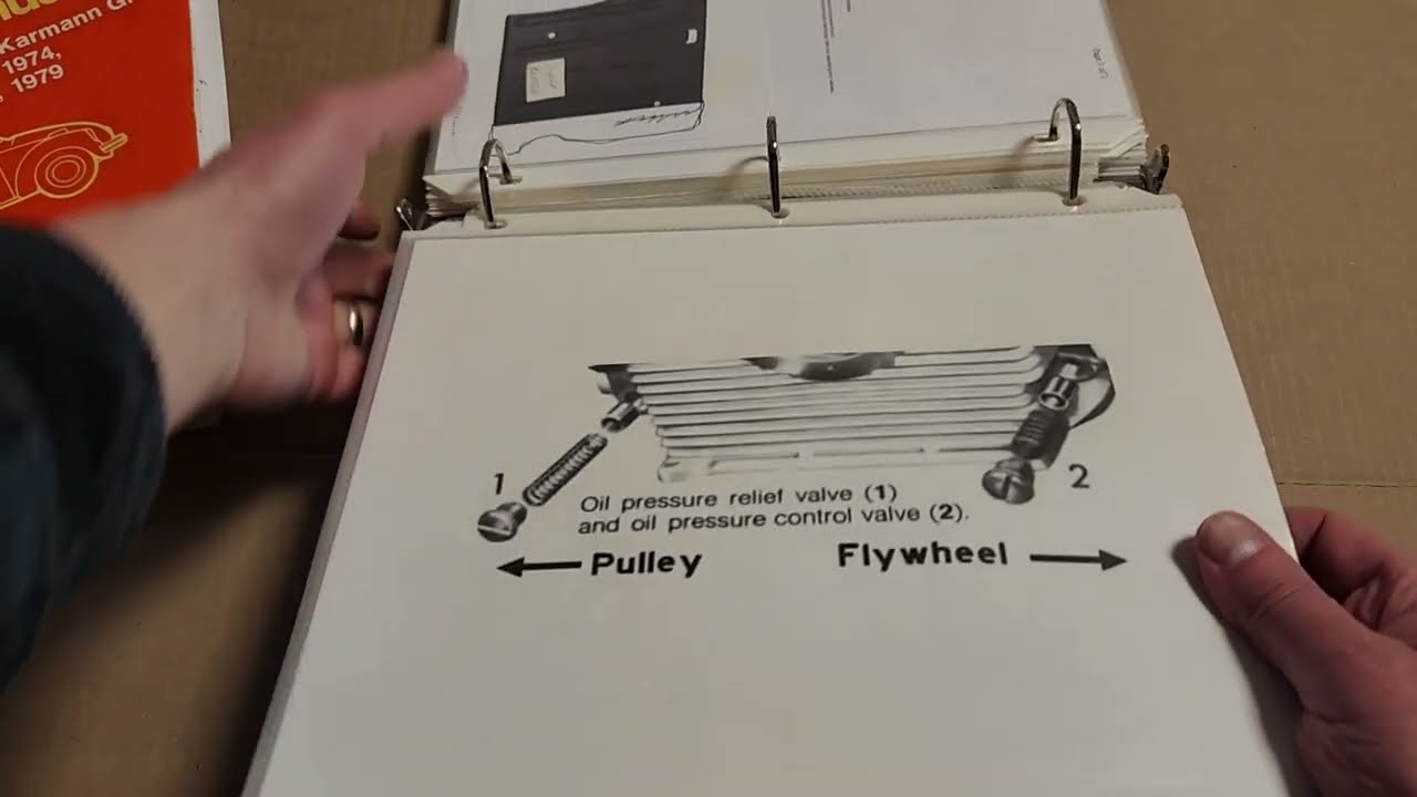 vw Beetle/Bug 1600  Oil pressure relief valves