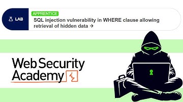SOLUTION | Lab: SQL injection vulnerability in WHERE clause allowing retrieval of hidden data