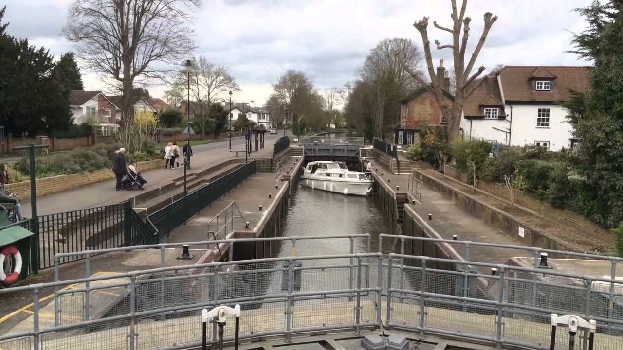 Boulters Lock in action YouTube