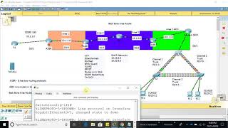 CCNA Packet Tracer Lab -  Configuring VTP, EtherChannels, VLAN, DHCP, and Router on a Stick Part 3