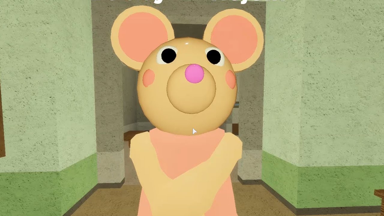 Roblox Piggy Non Infected Mousey Jumpscare Roblox Piggy Roleplay Youtube - roblox piggy mousy jumpscare