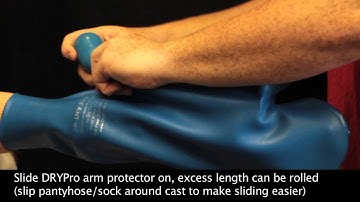 DRYPro Waterproof Arm Protector:  How to Measure