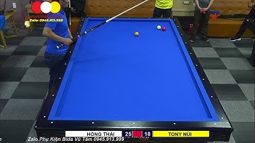 CHIÊM HỒNG THÁI - TONY NÚI. CUP BIDA 3 BĂNG QUỐC TẾ