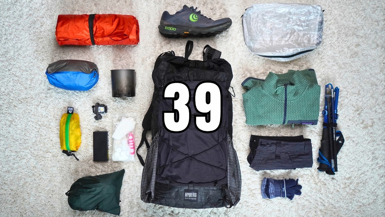 39 Teile – Basis-Packliste | Für Trekking & Overnighter