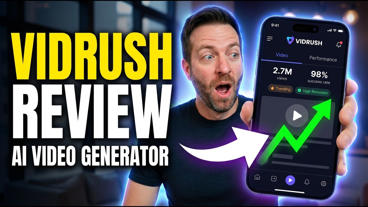 Best AI Video Generator? VidRush AI Demo (This Does EVERYTHING)