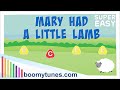 Mary had a little lamb super easy  boomwhackers  bells play along