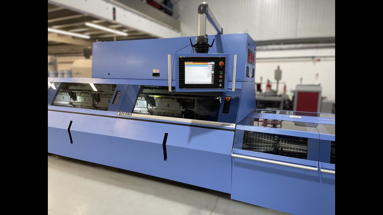 Muller Martini Bolero B9 Running Under Test