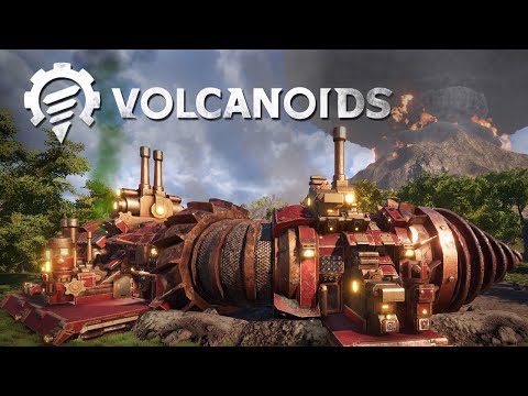 Видео: Прохождение Volcanoids (Early Access): Первый лазер роботов #episode 2