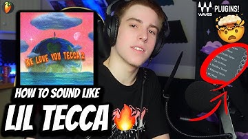 How To Sound Like LIL TECCA - "Repeat It" | FL Studio Tutorial (WAVES PLUGINS)