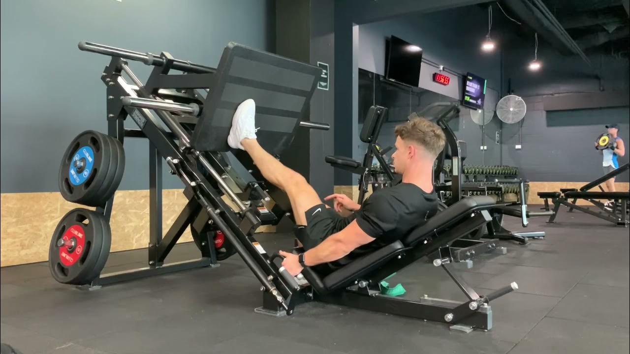 Exercise Tutorial Single leg press (quad bias) YouTube